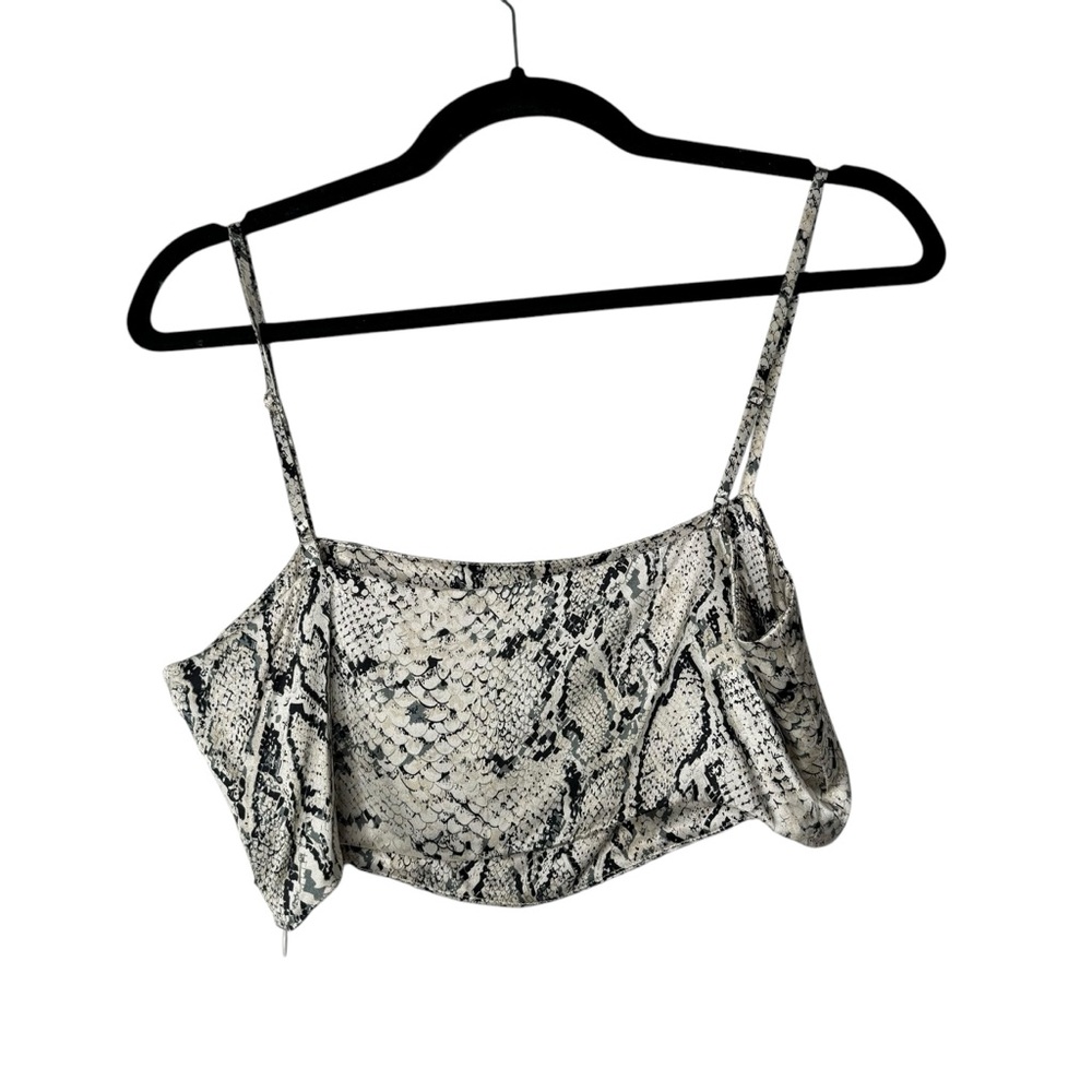 Reformation 100% Silk Snake Skin Python Set Anima… - image 6